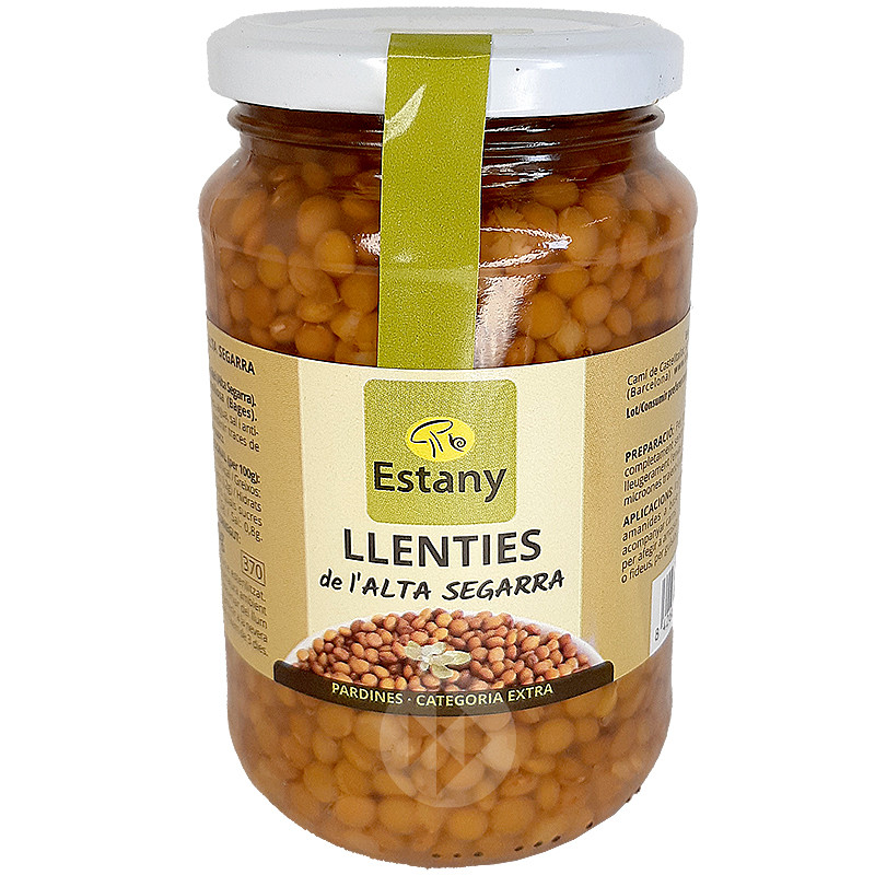 LENTEJAS PARDINAS ALTA SEGARRA TARRO 370ml